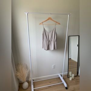 Aritzia - front tie camisole